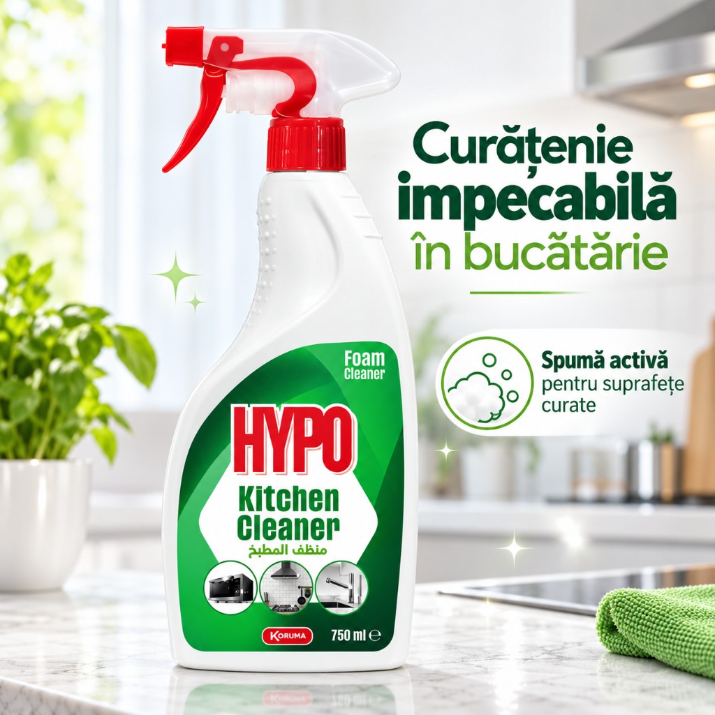 HYPO Kitchen Degreaser Spray, 750 ml