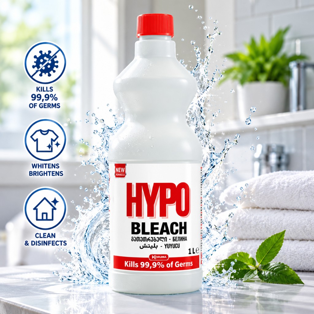 Отбеливатель хлорсодержащий HYPO, 1 л